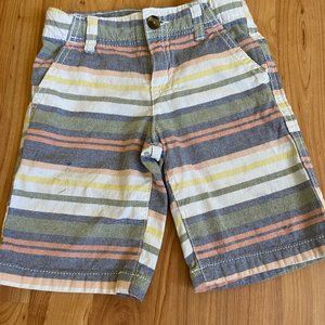 Crazy 8 Boys Striped shorts  4T  FREE when bundled